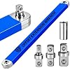 Offset Extension Wrench Set, 15" Impact-Ready Ratchet Extension Tool