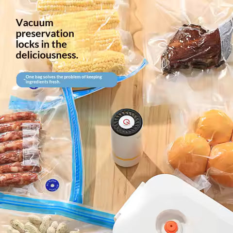 Handheld Cordless Vacuum Sealer – USB Rechargeable