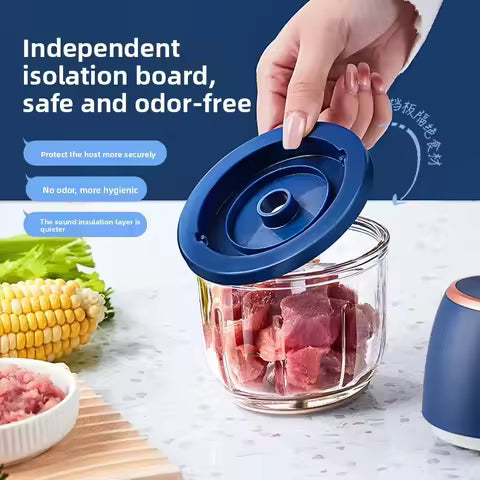 Electric Vegetable Chopper – USB Mini Food Chopper