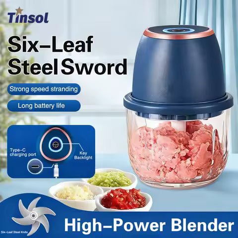 Electric Vegetable Chopper – USB Mini Food Chopper