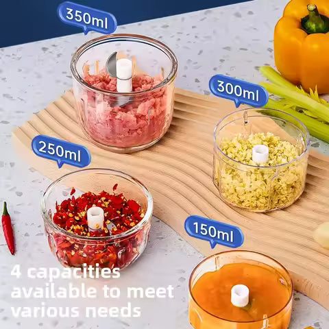 Electric Vegetable Chopper – USB Mini Food Chopper