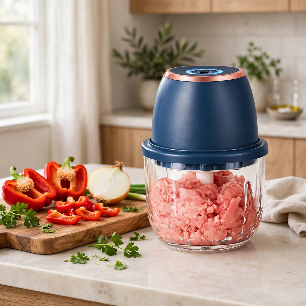 Electric Vegetable Chopper – USB Mini Food Chopper
