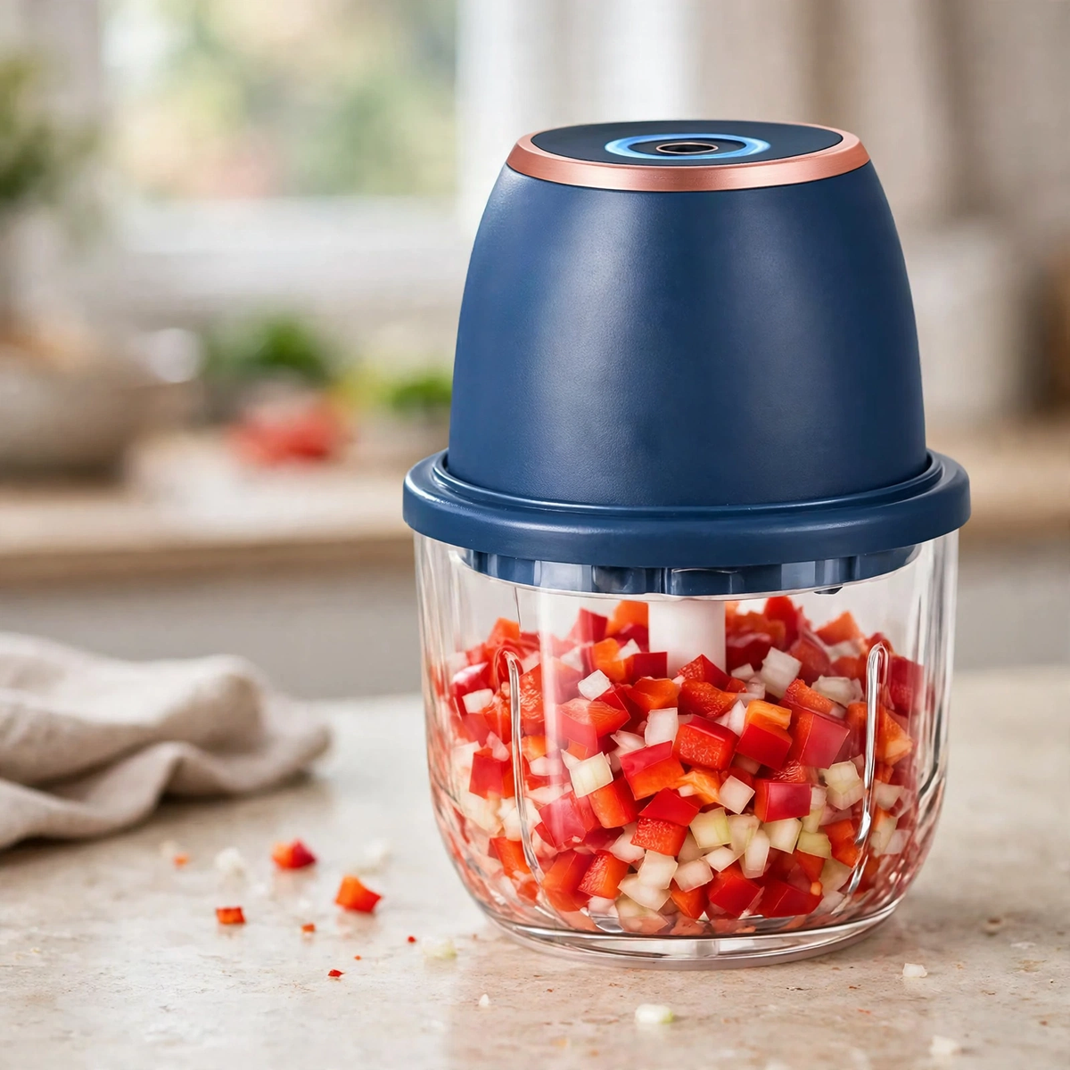 Electric Vegetable Chopper – USB Mini Food Chopper